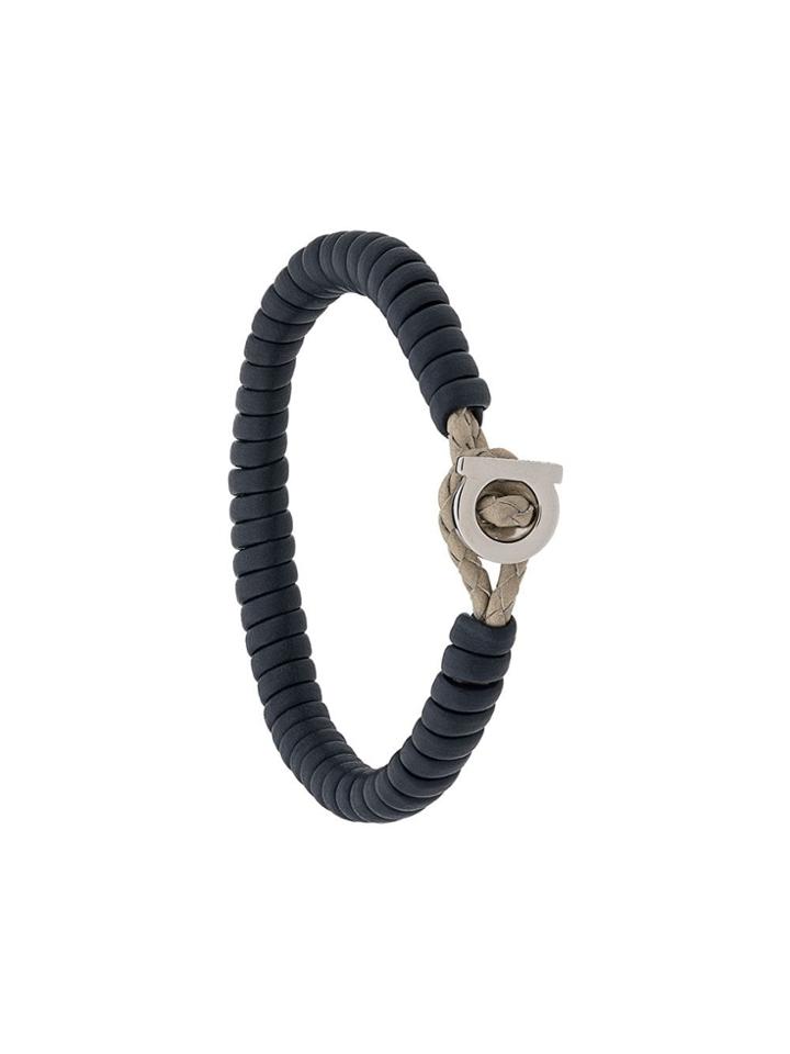 Salvatore Ferragamo Toggle Twist Bracelet - Blue