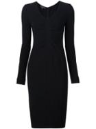 Narciso Rodriguez Longsleeved Fitted Dress