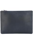 The Ugly Ones 'padded Fit Macbook' Clutch, Adult Unisex, Blue, Leather