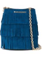 Burberry Fringe Bucket Cross Body Bag