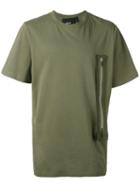 Blood Brother - Warner T-shirt - Men - Cotton - L, Green, Cotton