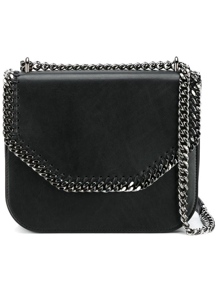 Stella Mccartney 'falabella Box' Shoulder Bag, Women's, Black, Metal/artificial Leather