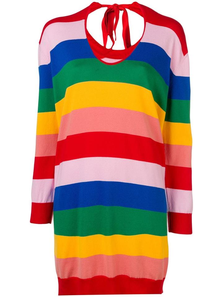Chinti & Parker Oversized Knitted Sweater - Red