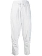 Rundholz Dropped Crotch Trousers' - Blue