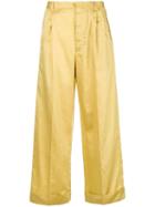 Romeo Gigli Pre-owned Straight-leg Trousers - Yellow