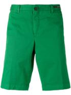 Pt01 - Stretch Bermuda Shorts - Men - Cotton/spandex/elastane - 50, Green, Cotton/spandex/elastane