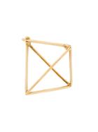 Shihara Single Triangle Earring - Gold