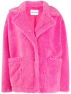 Stand Studio Oversized Faux-fur Jacket - Pink