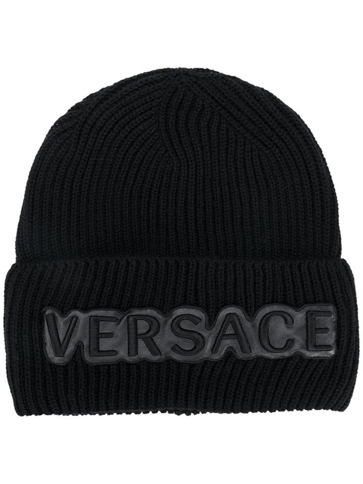 Versace Knit Cap - Black