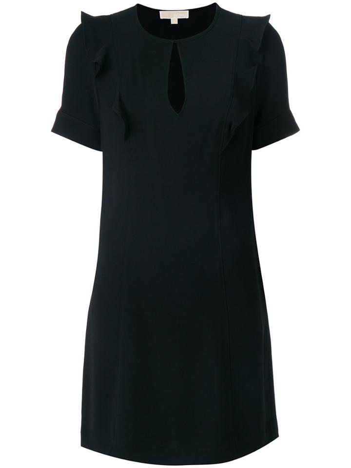 Michael Michael Kors Keyhole Detail Dress - Black