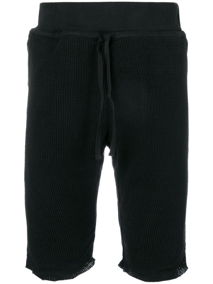 Alexandre Plokhov Layered Track Shorts - Black