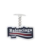 Balenciaga Balenciaga 2017 Logo Cufflinks - Blue
