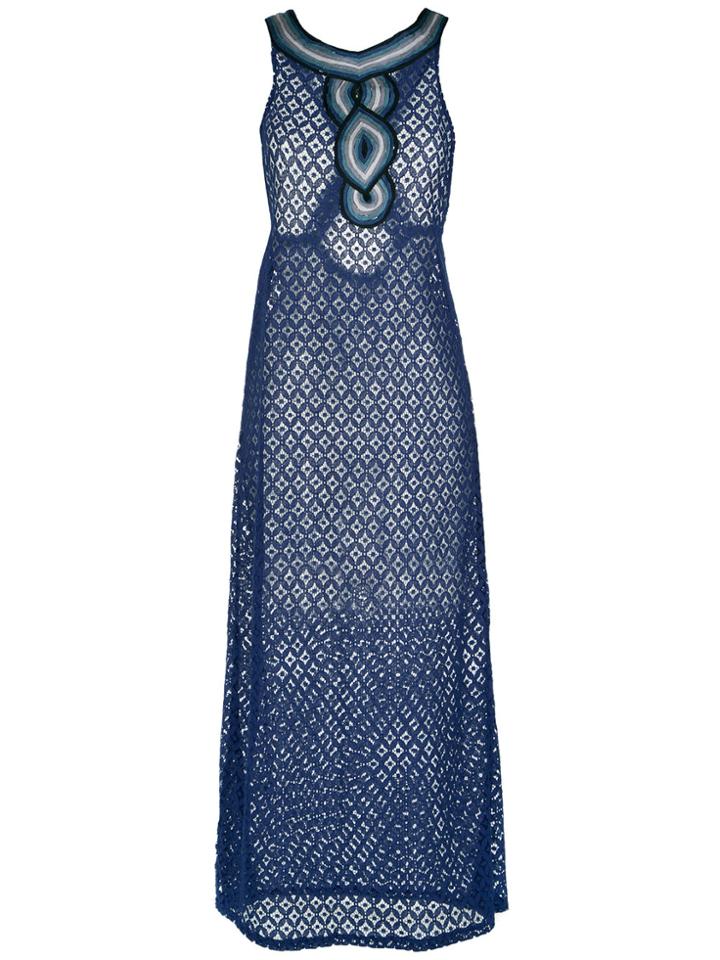 Brigitte Maxi Kaftan - Blue