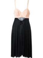 Jean Paul Gaultier Vintage Cone Bra Dress, Women's, Size: 40, Black
