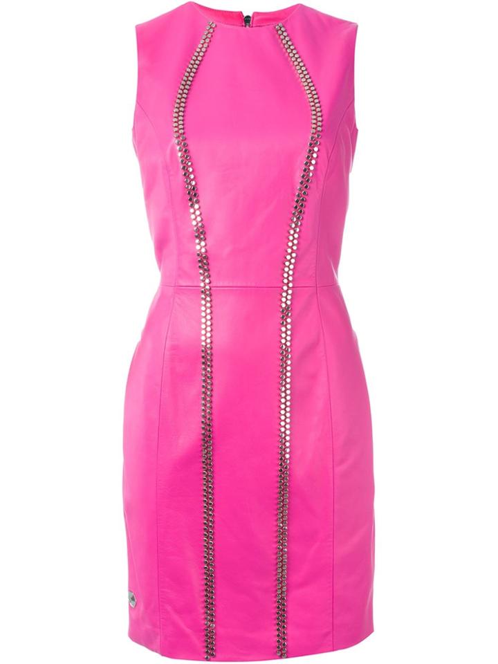 Philipp Plein 'party' Dress - Pink & Purple