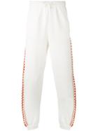 Stella Mccartney - Rustic Sportswear Trousers - Men - Cotton/virgin Wool - Xs, White, Cotton/virgin Wool