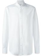 Brunello Cucinelli Classic Shirt, Men's, Size: 54, White, Cotton