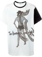 Yohji Yamamoto Front Print T-shirt