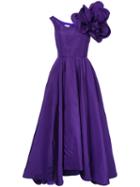 Bambah - Purple Cinderella Gown - Women - Silk - 12, Pink/purple, Silk