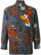 Jc De Castelbajac Vintage Woody Woodpecker Print Shirt