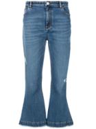 Antonio Berardi Flared Hem Jeans - Blue