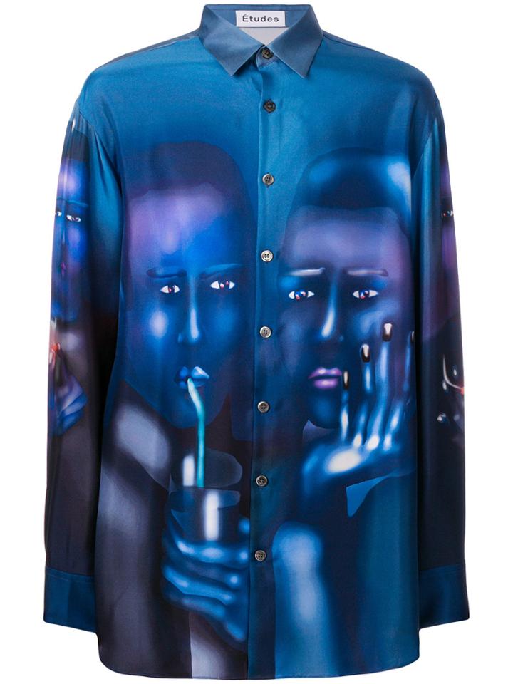 Études Portrait Louisa Shirt - Blue