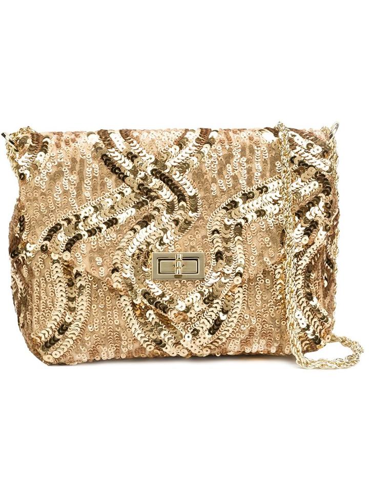 Anine Bing 'cannes' Shoulder Bag, Women's, Yellow/orange