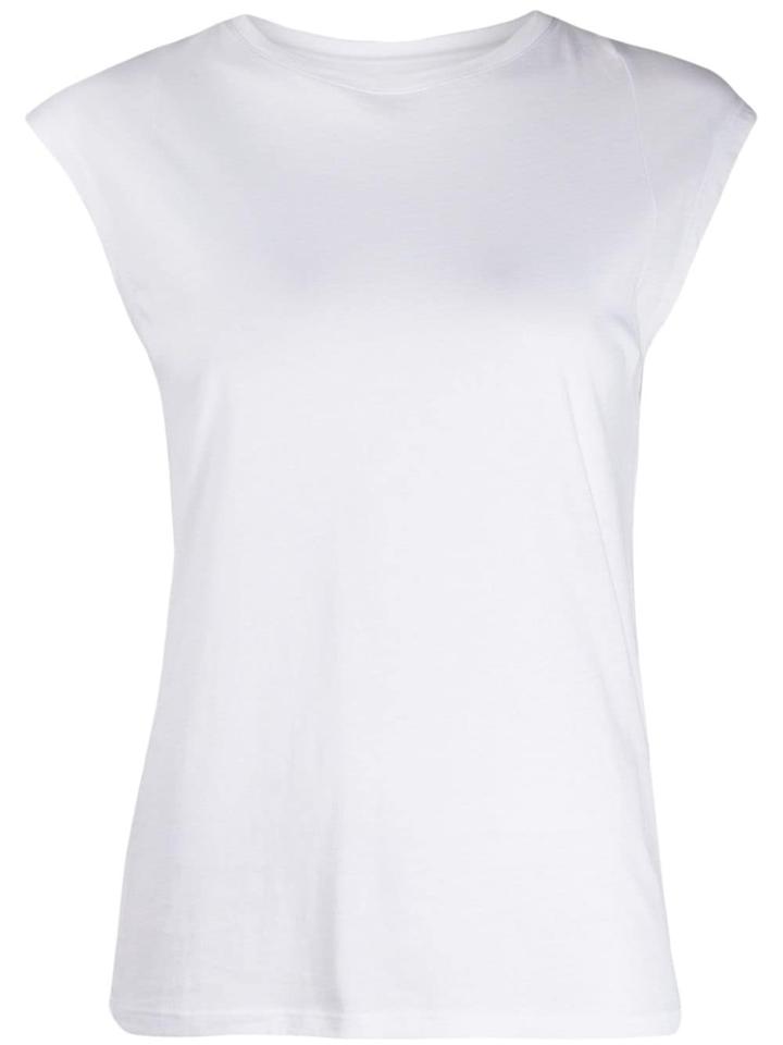 Frame Mid Rise T-shirt - White