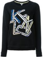 Kenzo Kenzo Letters Sweatshirt, Women's, Size: Xs, Black, Cotton