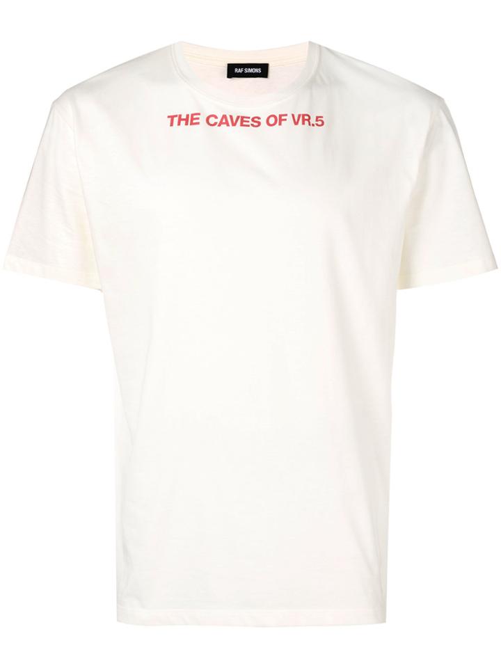 Raf Simons Round Neck T-shirt - Nude & Neutrals