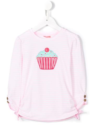 Sunuva 'mini Cupcake' Rash Vest, Pink/purple