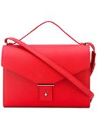 Pb 0110 - Envelope Shoulder Bag - Women - Calf Leather - One Size, Red, Calf Leather