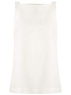Osklen Palm Embroidered Tank - White