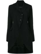 Marc Le Bihan Single Breasted Coat - Black
