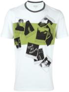 Maison Margiela Polaroid Print T-shirt, Men's, Size: 50, White, Cotton