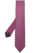 Ermenegildo Zegna Printed Style Tie - Red
