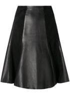 Karl Lagerfeld Paneled A-line Skirt - Black