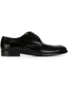 Dolce & Gabbana Classic Derby Shoes, Men's, Size: 40.5, Black, Calf Leather/leather