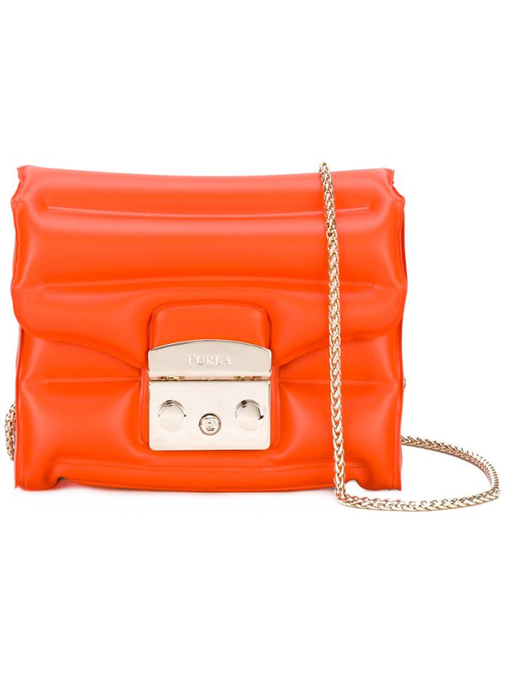 Furla Metropolis Oxygen Bag - Yellow & Orange