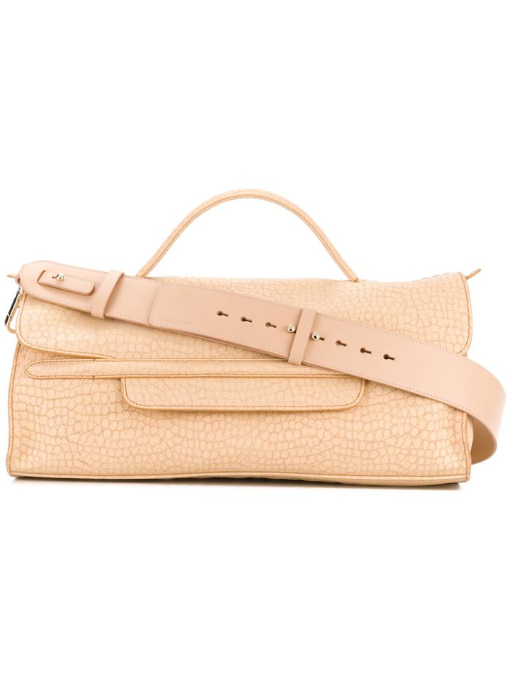 Zanellato Textured Tote Bag - Nude & Neutrals