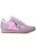 Philippe Model Lateral Patch Sneakers - Pink & Purple