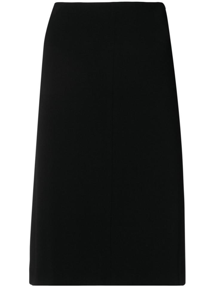 Aspesi Classic High Waist Skirt - Black