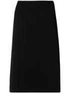 Aspesi Classic High Waist Skirt - Black