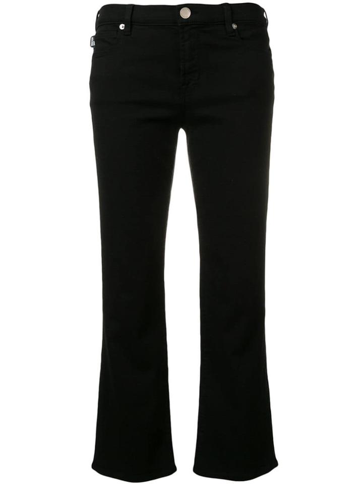 Love Moschino Cropped Jeans - Black