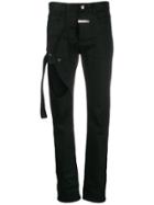 Zilver Bci Cotton Cut-out Denim Jeans - Black
