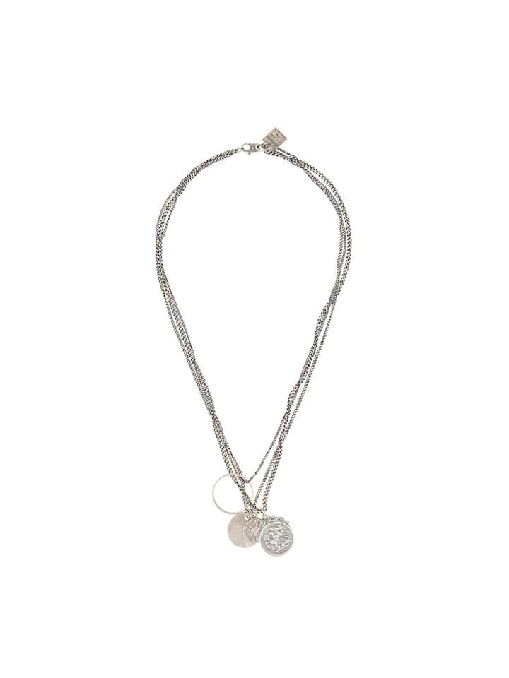 Goti Chain Pendant Necklace - Silver