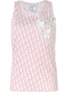 Christian Dior Pre-owned Trotter Pattern Nº1 Tank - Pink
