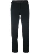 Tom Ford Satin Waistband Trousers - Black