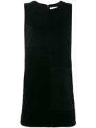 Victoria Victoria Beckham Ribbed Shift Dress - Black