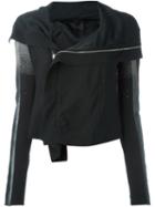 Rick Owens Oversize Collar Zip Jacket